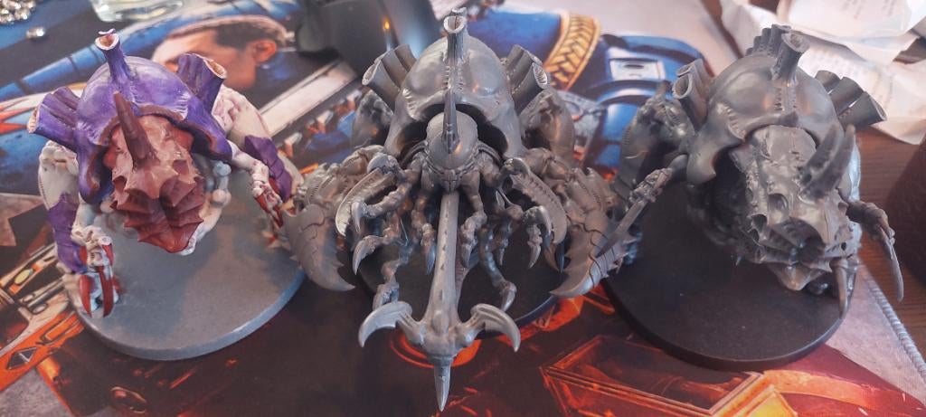 Tyranid monster pack: 2 exocrines, haruspex and Tfex NIB, Ophalen of Verzenden, Zo goed als nieuw, 1:50 of kleiner, Figuur of Figuren