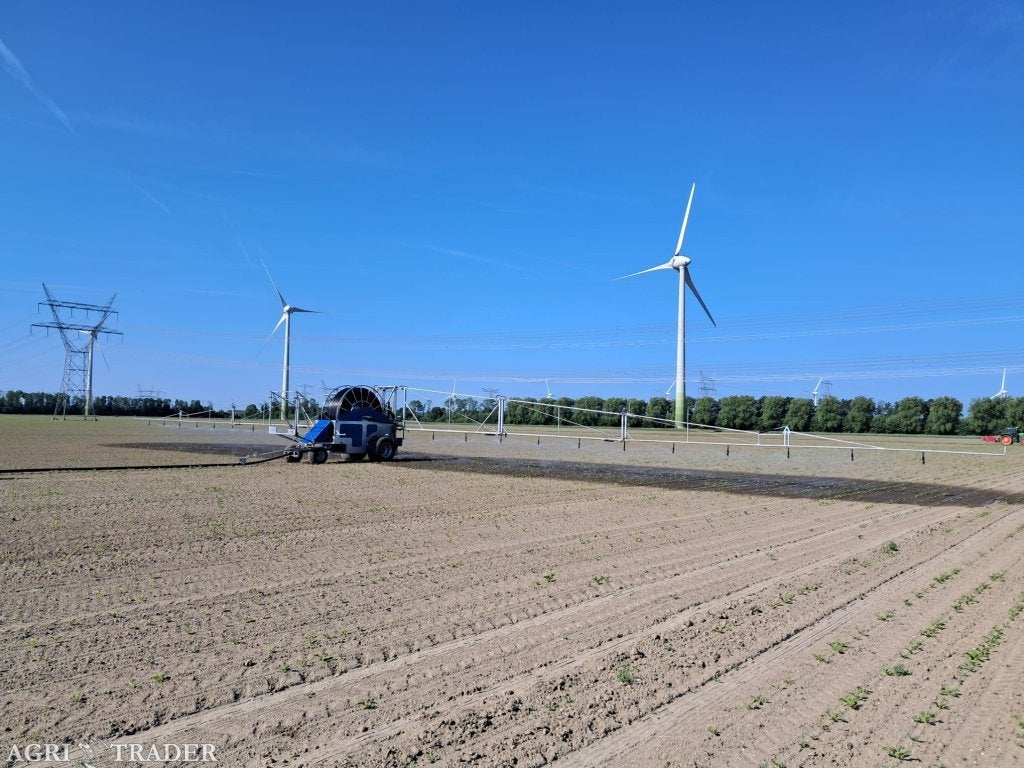 Lenthe sproeiboom 76 m - 500 meter lang  beregeningshaspel, -, Niet opgegeven, Ophalen of Verzenden, Niet opgegeven