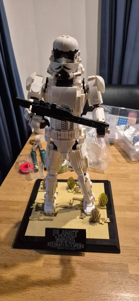 Star Wars Stormtrooper Bouwbare Figuur, Ophalen of Verzenden, Zo goed als nieuw