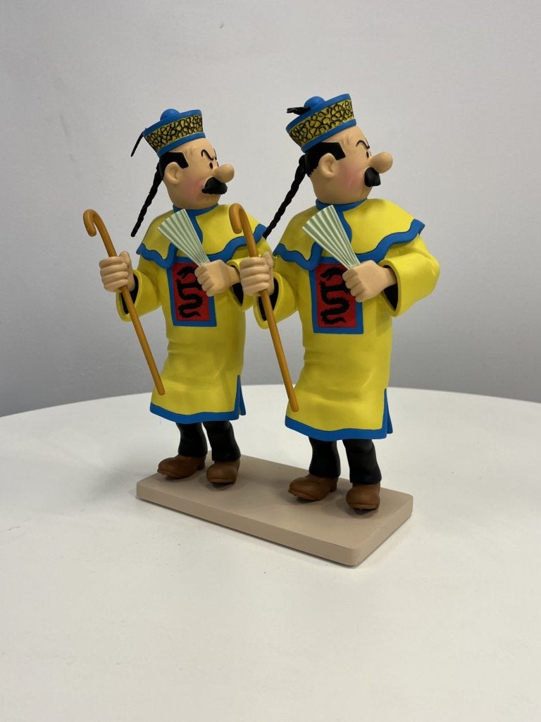 Kuifje Beeld Jansen & Jansen Geel 30 cm LMDT, Herge Moulinsart, Nieuw, Niet ingevuld, Niet ingevuld