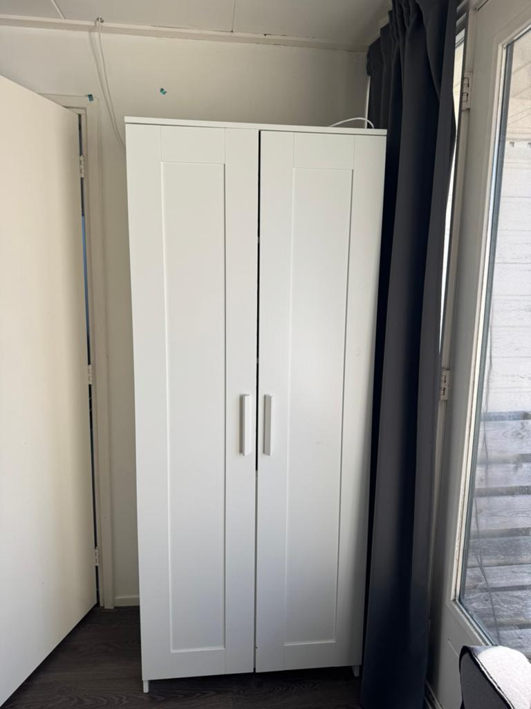 Witte IKEA kast, Ophalen, Met deur(en), 50 tot 100 cm, Zo goed als nieuw