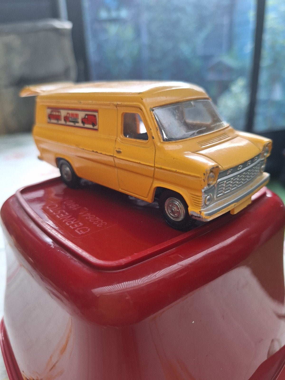Ford transit kleur geel, Ophalen, Gebruikt, Auto