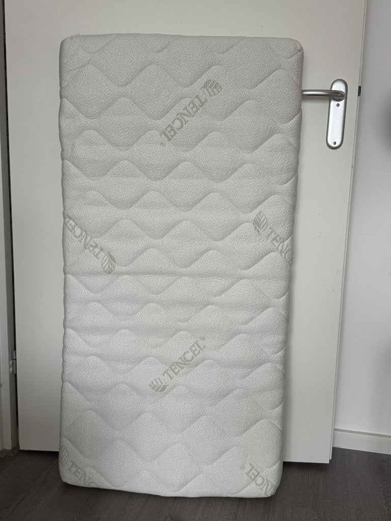 Baby matras 80x120, Ophalen, Zo goed als nieuw, Rechthoekig