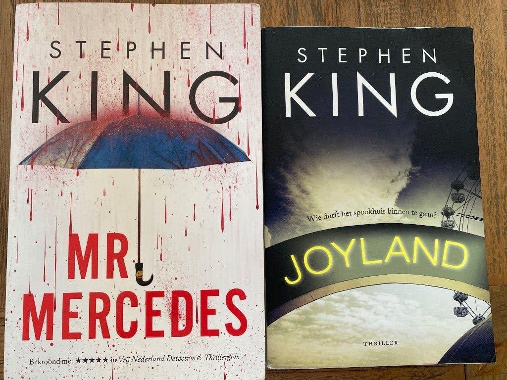 Twee boeken Stephan King, Stephen King, Nederland, Ophalen, Gelezen