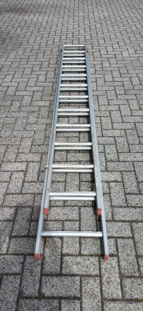 Ladder 6 meter, Doe-het-zelf en Verbouw, Ladders en Trappen, Ophalen, Gebruikt, Ladder, 4 meter of meer