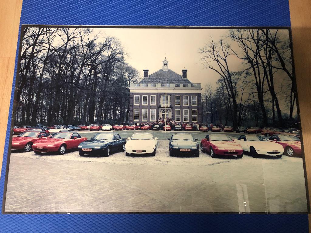 F.001 / Grootte foto Openingsmeet Mazda MX5 Club Nederland, Ophalen, Zo goed als nieuw