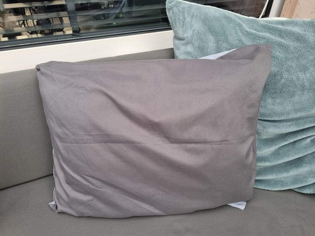Optidee kussensloop twist, Ophalen of Verzenden, Eenpersoons, Wit, Hoeslaken of Sloop
