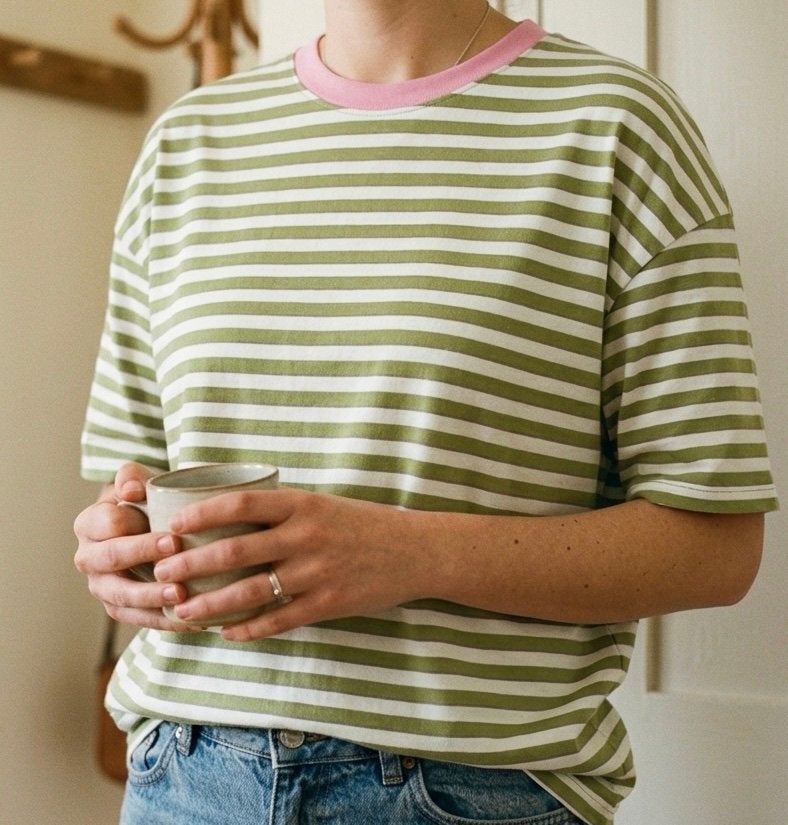 T shirt strepen, Maat 42/44 (L), Nieuw, Ophalen of Verzenden, Korte mouw
