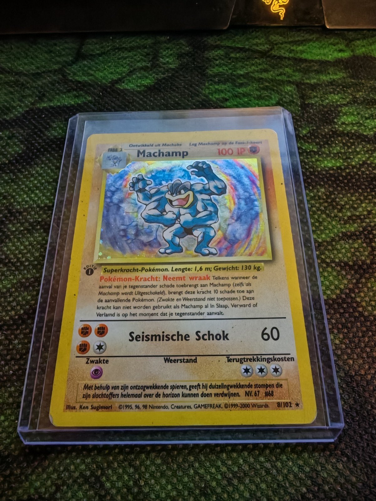 Machamp 8/102, Hobby en Vrije tijd, Verzamelkaartspellen | Pokémon, Ophalen of Verzenden, Zo goed als nieuw, Losse kaart
