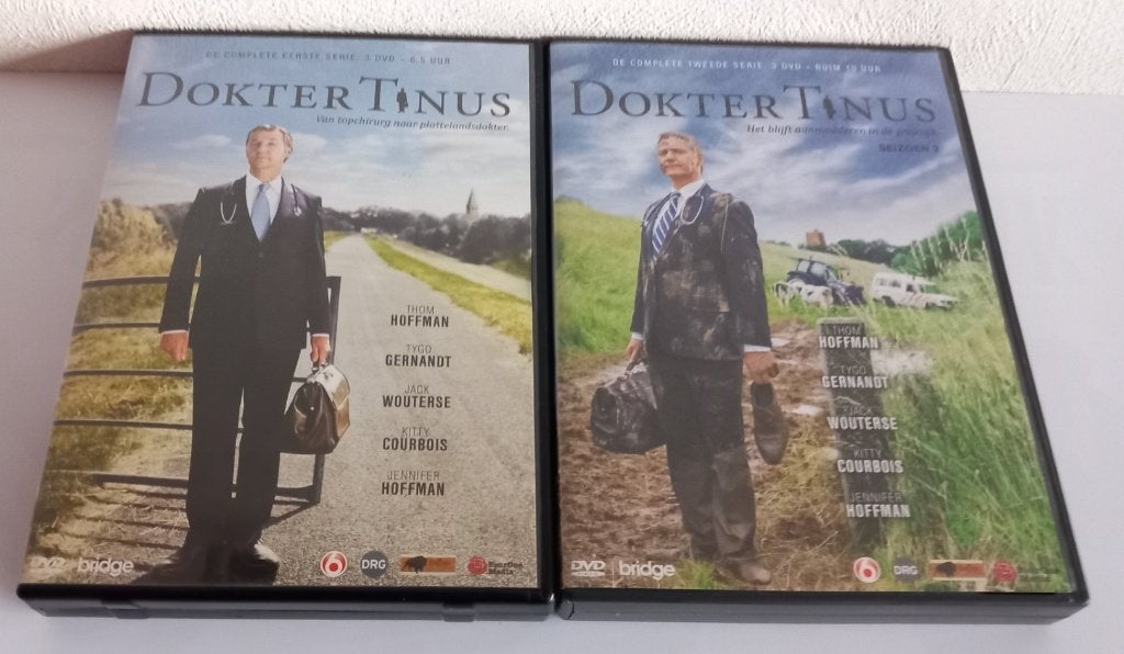 Dokter Tinus seizoen 1 en 2, Cd's en Dvd's, Alle leeftijden, Zo goed als nieuw, Drama, Seizoen 1