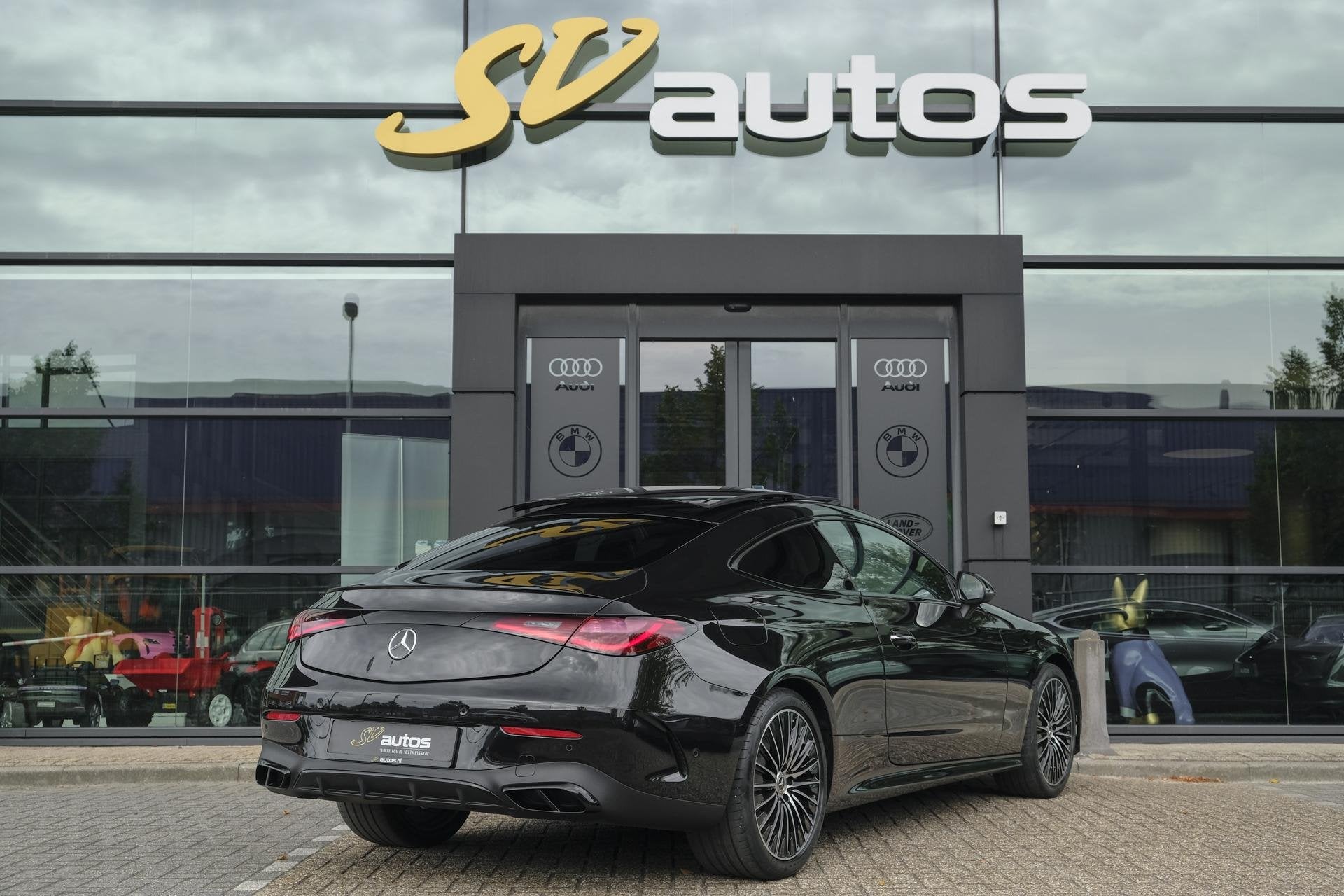 Mercedes-Benz CLE Coupé CLE200 AMG 204pk Night pakket Panor, Automaat, 4 cilinders, 4 stoelen, Zwart