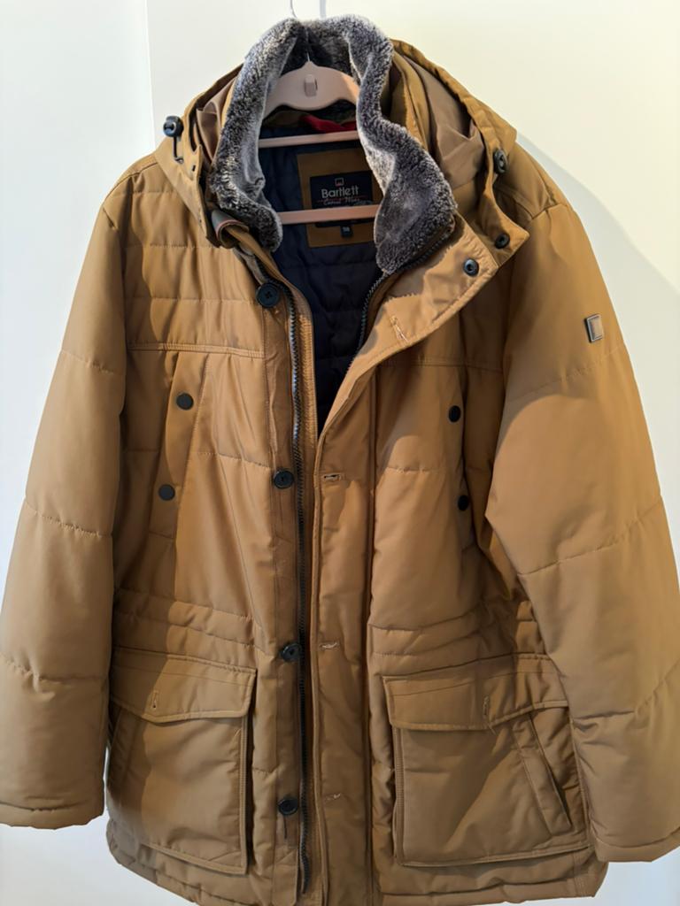 Bartlett Casual Wear Winterjas Maat 58 nieuw, Ophalen, Zo goed als nieuw, Maat 56/58 (XL), Bruin