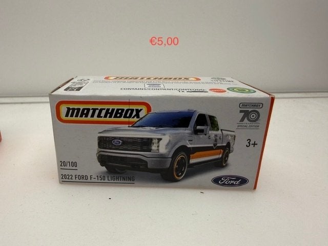 Matchbox 2022 Ford F-150 Lightning, Auto, Ophalen of Verzenden, Mattel, Inc., Info@mattel.com