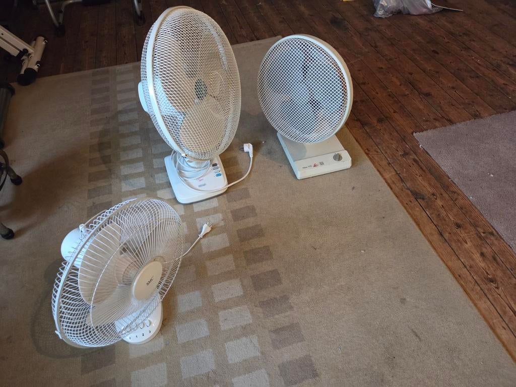 Tafelventilator, Witgoed en Apparatuur, Ventilatoren, Tafelventilator, Ophalen of Verzenden