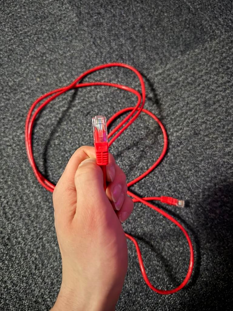 Telegärtner CAT6A RJ45 netwerkkabel 1m – nieuw, Ophalen of Verzenden, Zo goed als nieuw, Minder dan 2 meter, Overige kabels