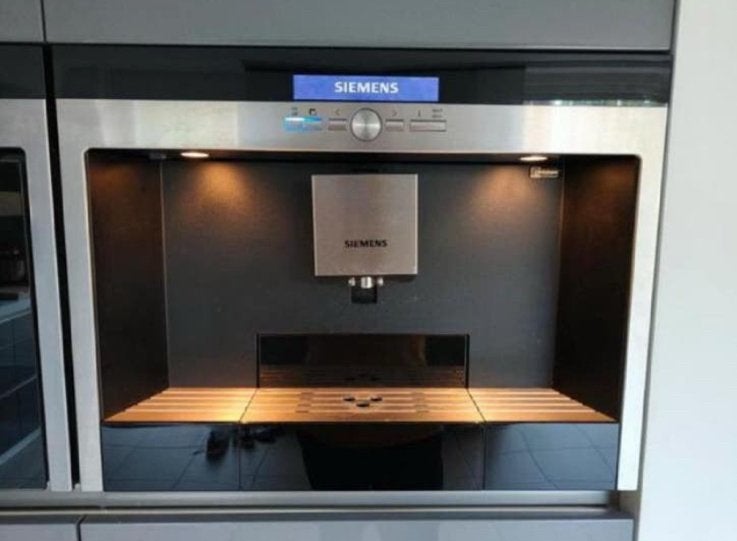 Siemens inbouw koffiezetapparaat, 10 kopjes of meer, Ophalen of Verzenden, Zo goed als nieuw, Koffiemachine
