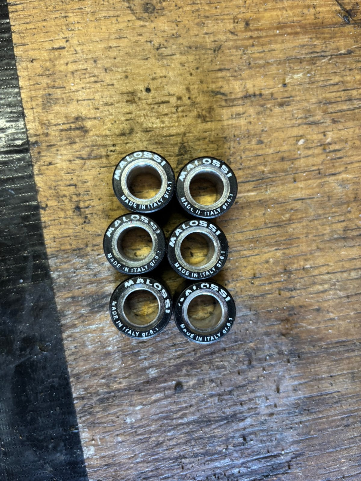 Malossi rolletjes 6.1gram, Ophalen, Zo goed als nieuw, Goud