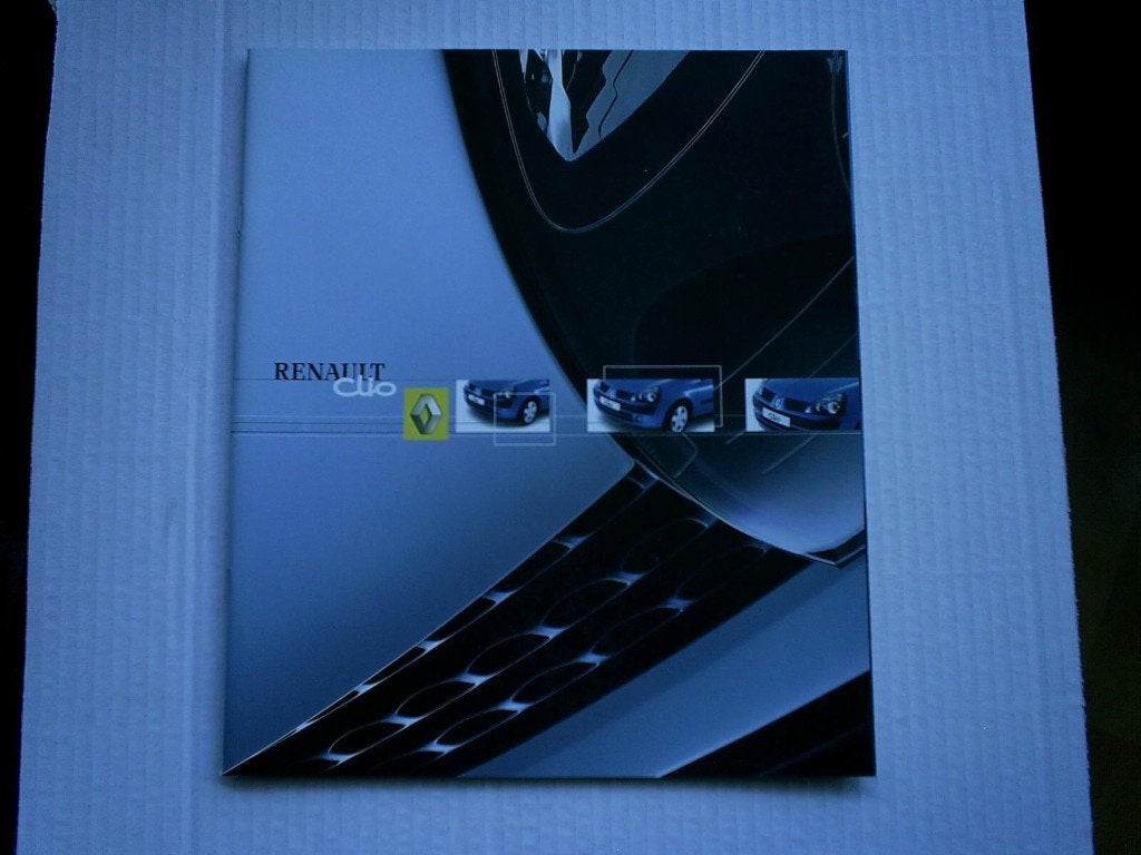 Renault Clio 6 / 2001 36 pag., Verzenden, Zo goed als nieuw, Renault