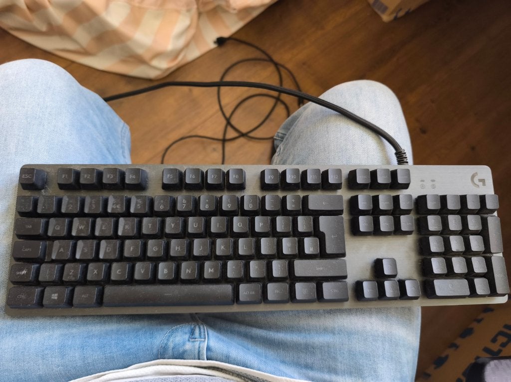 logitech g513 muis en toetsenbord, Computers en Software, Toetsenborden, Gebruikt, Qwerty, Bedraad, Ophalen of Verzenden