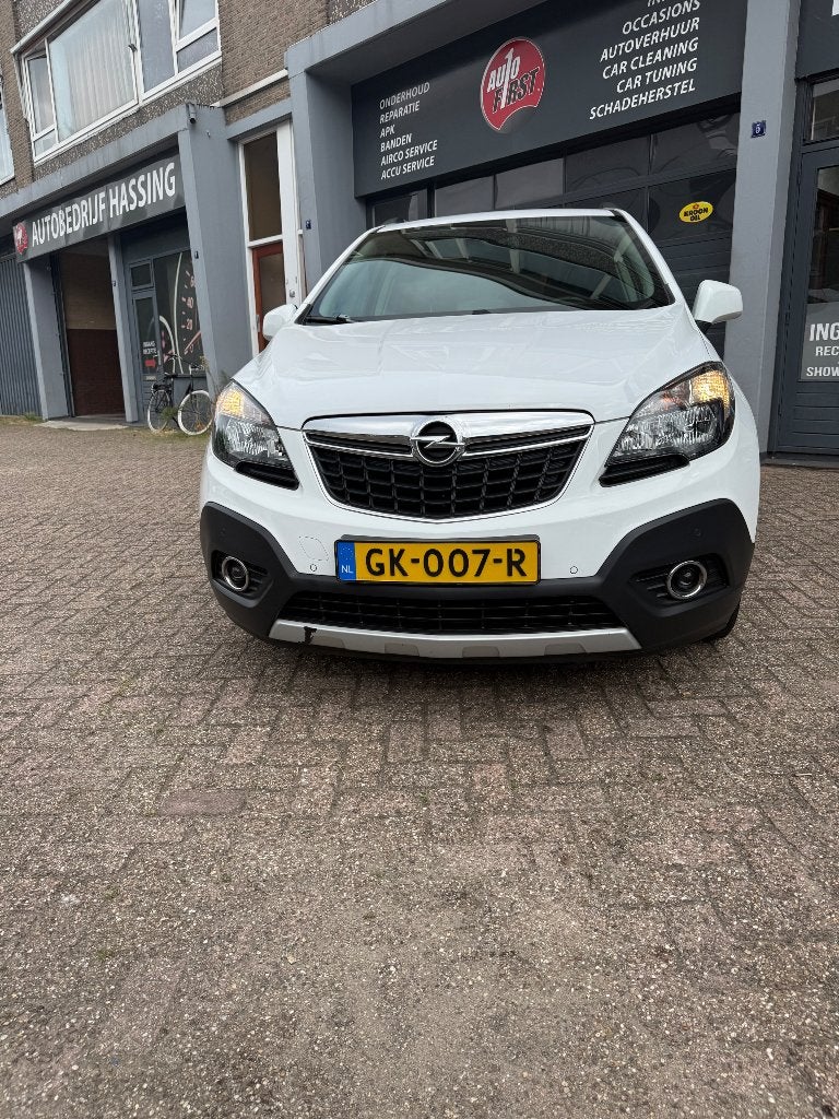 Opel Mokka 1.4 Turbo 140PK Start/stop 2015 Wit, Voorwielaandrijving, Stof, Zwart, 4 cilinders
