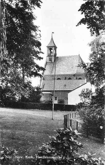 301-359-013 Hoedekenskerke Kerk, Verzenden, Voor 1920, Zeeland