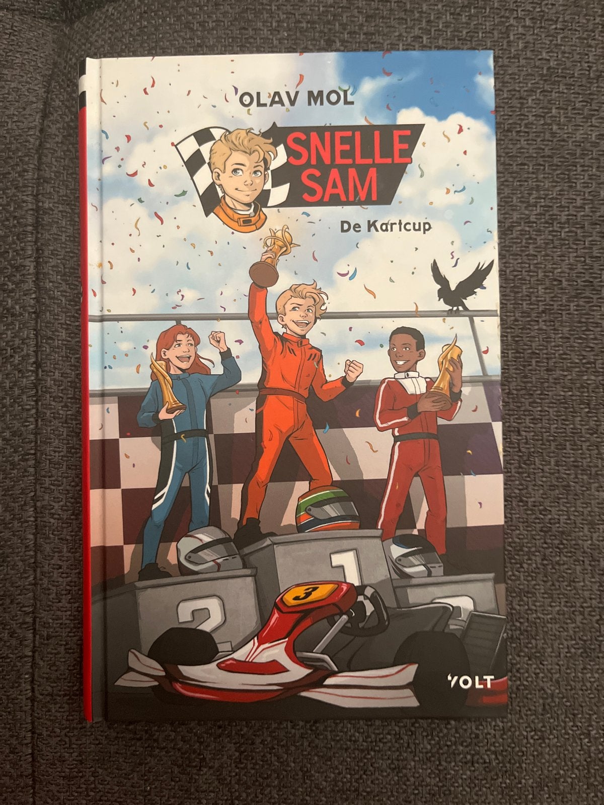 Olav Mol - Snelle Sam: De Kartcup (Kinderboek), Ophalen of Verzenden, Zo goed als nieuw, Fictie