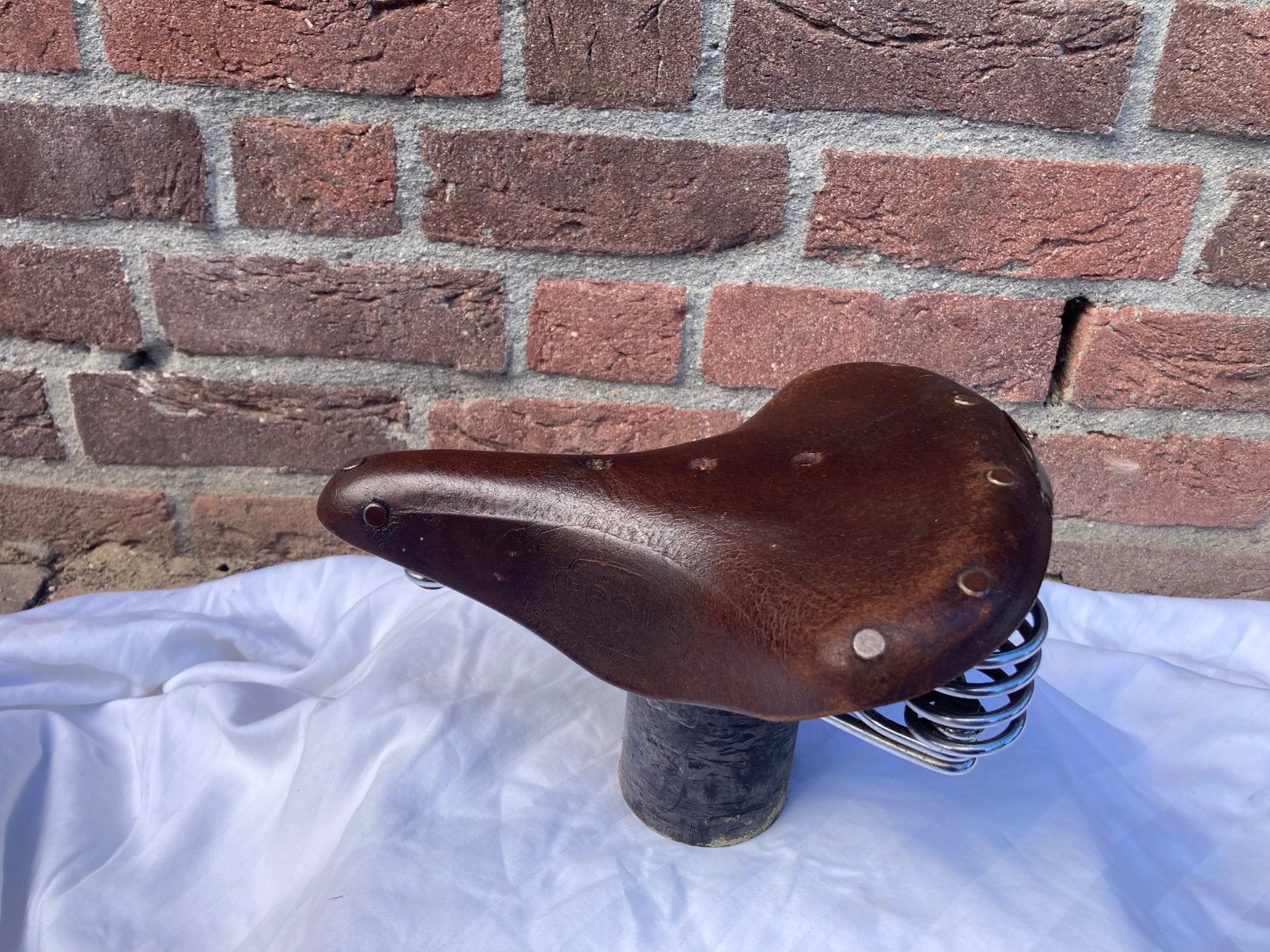 Mooi Brooks zadel!, Ophalen of Verzenden, Gebruikt, Zadel, Leer