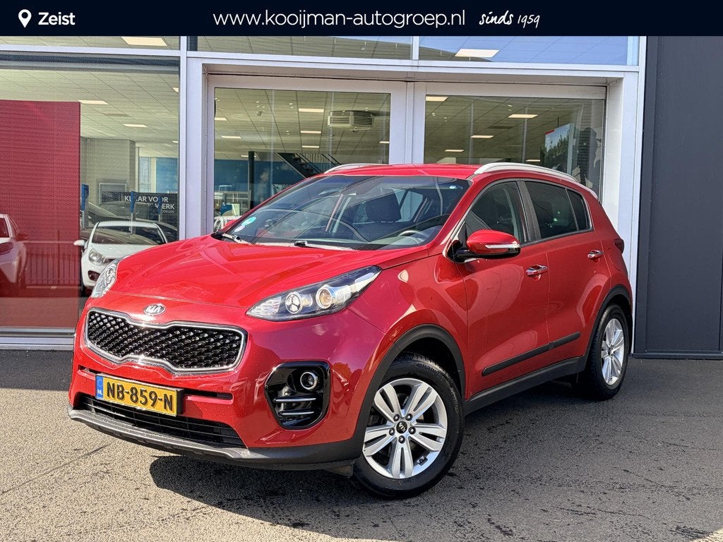 Kia Sportage 1.6 GDI DynamicLine | Trekhaak | Navigatie | Ac, Auto's, Stof, Gebruikt, 4 cilinders, 132 pk