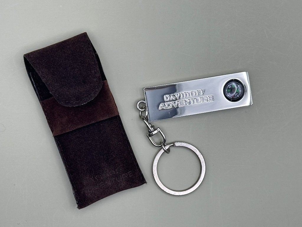 Davidoff Adventure keyring with Compass, Verzenden, Nieuw, Overige typen