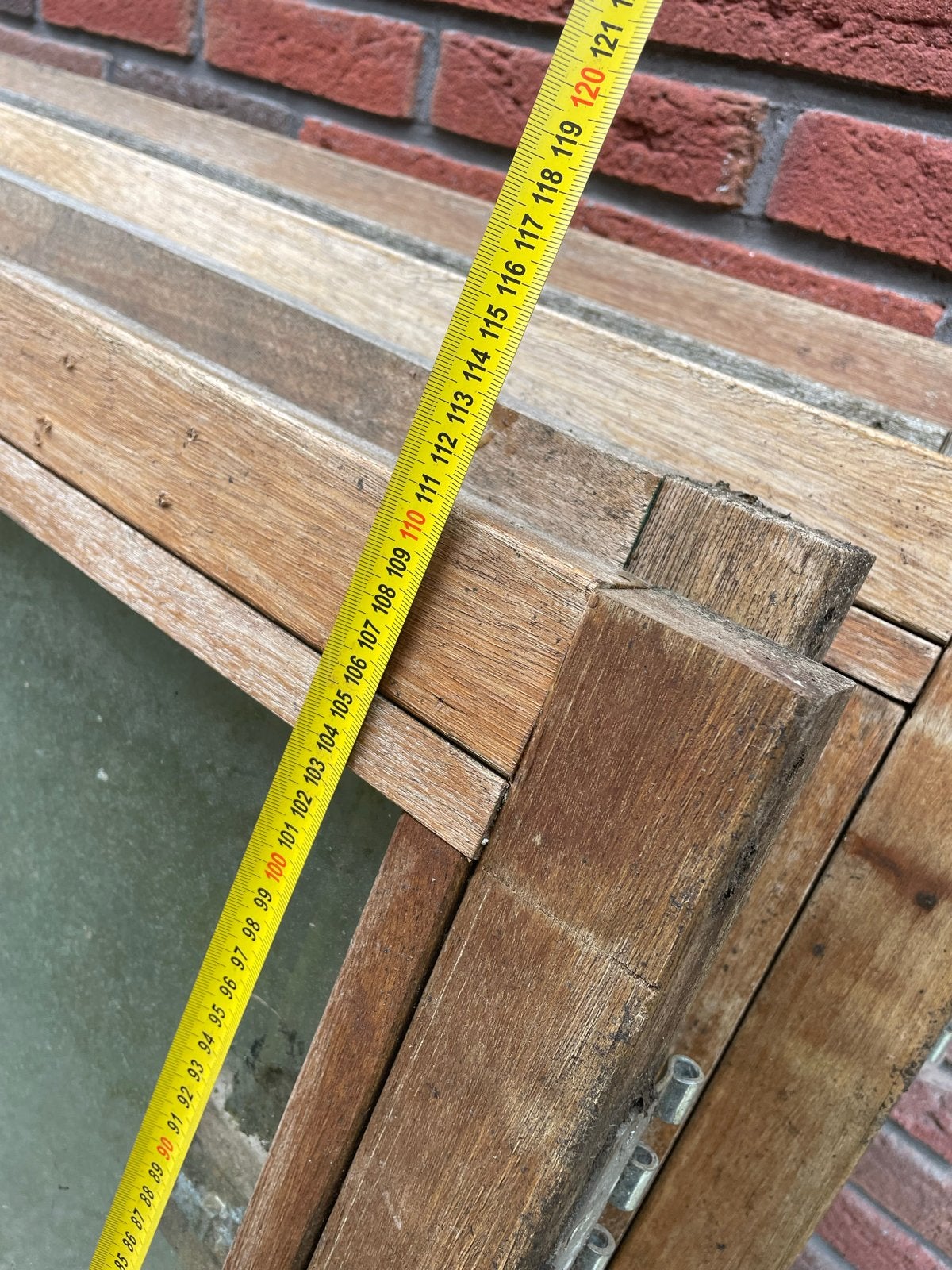 Dekplaten voor platte glazen kast 110 x 150 cm, Doe-het-zelf en Verbouw, Glas en Ramen, Ophalen, Gebruikt, 80 tot 120 cm, Glasplaat