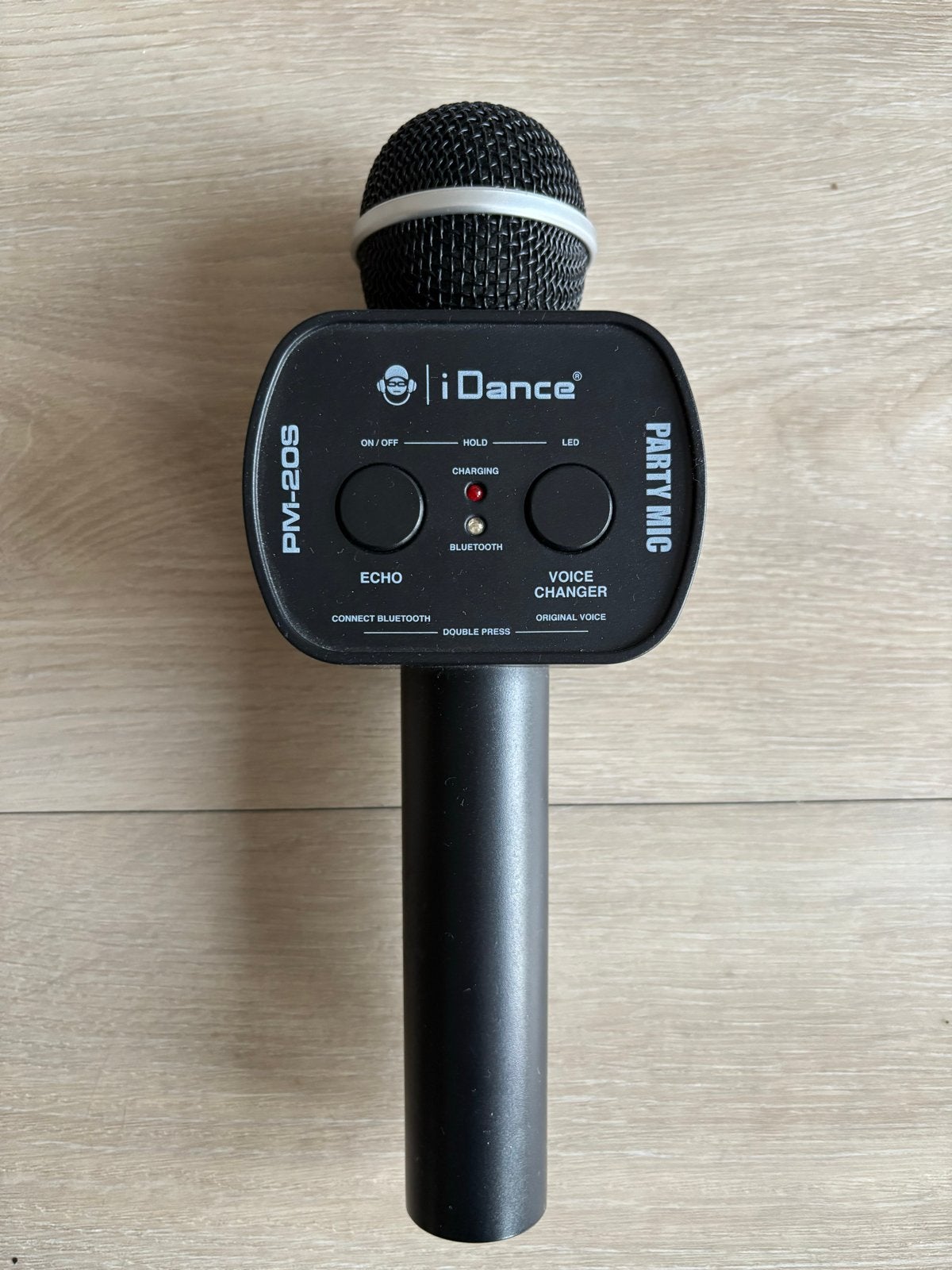 iDance Party Mic PM-20S met Bluetooth en Stemvervormer, Ophalen, Zo goed als nieuw, Microfoon(s)