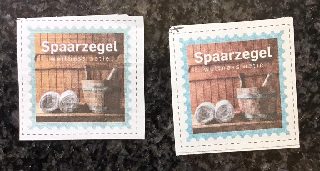 Sauna zegels voor een dagje wellness AD krantsparen, Eén persoon, Kortingsbon, Spa of Sauna