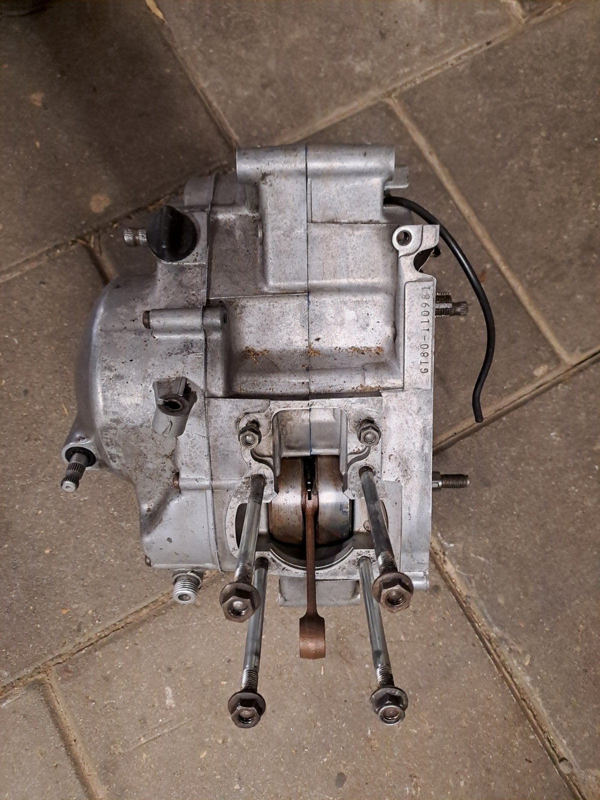 Motorblok Suzuki Gt80, Ophalen of Verzenden, Blok