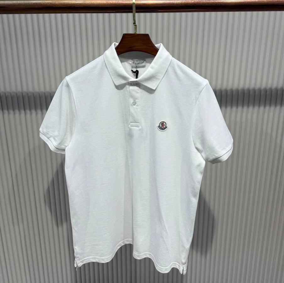 Moncler polo Wit, Kleding | Heren, Ophalen of Verzenden, Nieuw, Zwart