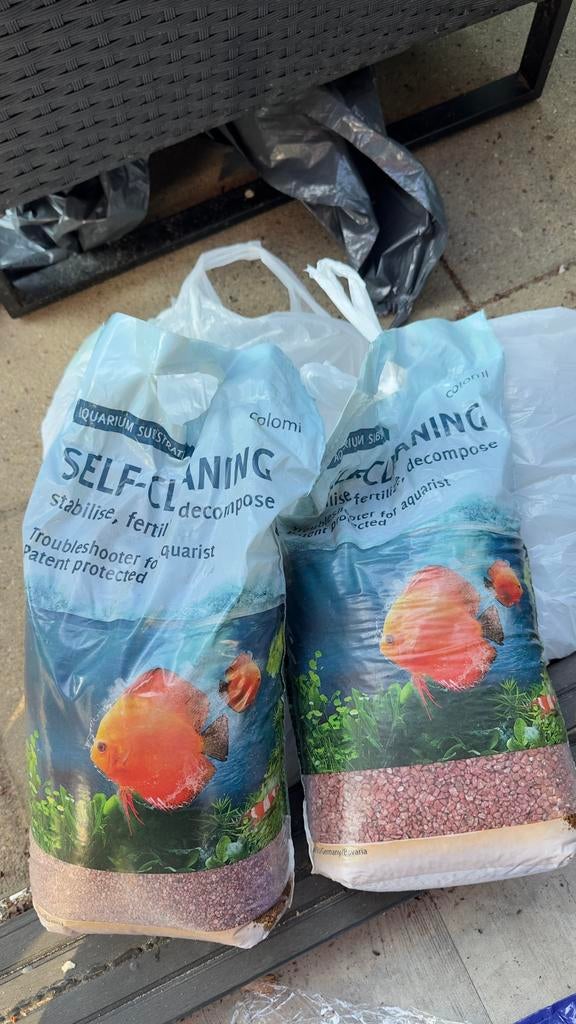 2 nieuwe zakken van 5 kg Colomi Aquarium Substraat, Dieren en Toebehoren, Vissen | Aquaria en Toebehoren, Ophalen of Verzenden