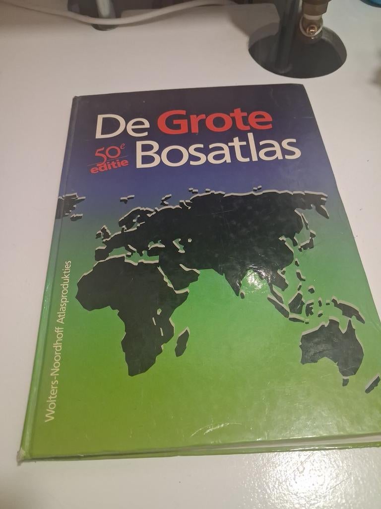 De Grote Bosatlas 50e editie 1993 - Zevende Oplage, Boeken, Bosatlas, Wolters-Noordhoff, 1800 tot 2000, Wereld
