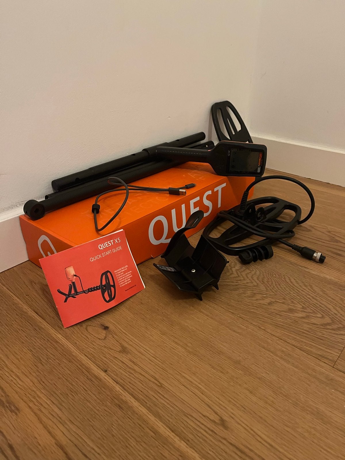 Foto 9 van Quest X5 Metaaldetector - Zo goed als nieuw!