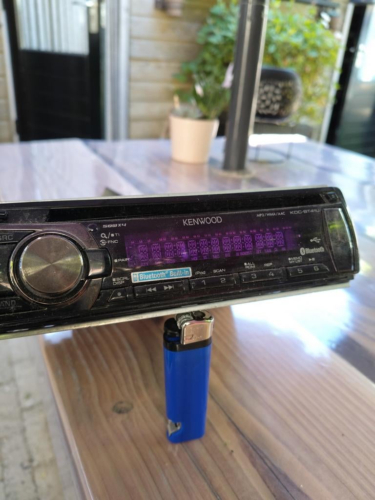 Kenwood autoradio met Bluetooth - KDC-BT41U, Ophalen of Verzenden, Gebruikt