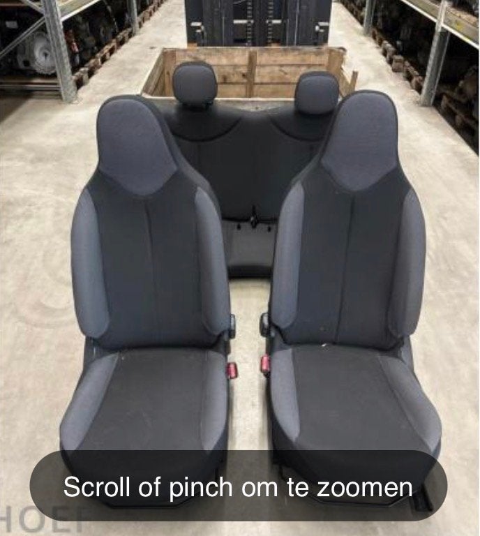 Stoelen set Toyota Aygo Peugeot 108 Citro n C1