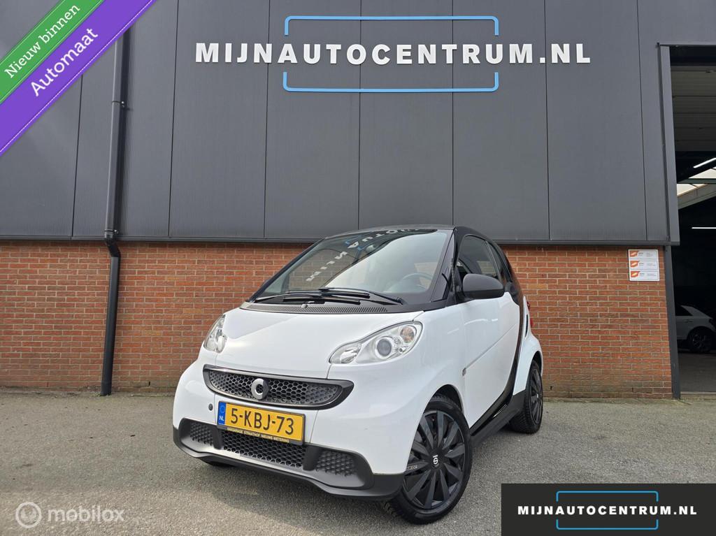 Smart fortwo coupé 1.0 mhd Pure / NAP / AIRCO / BTW AUTO, Automaat, Euro 5, Gebruikt, Zwart