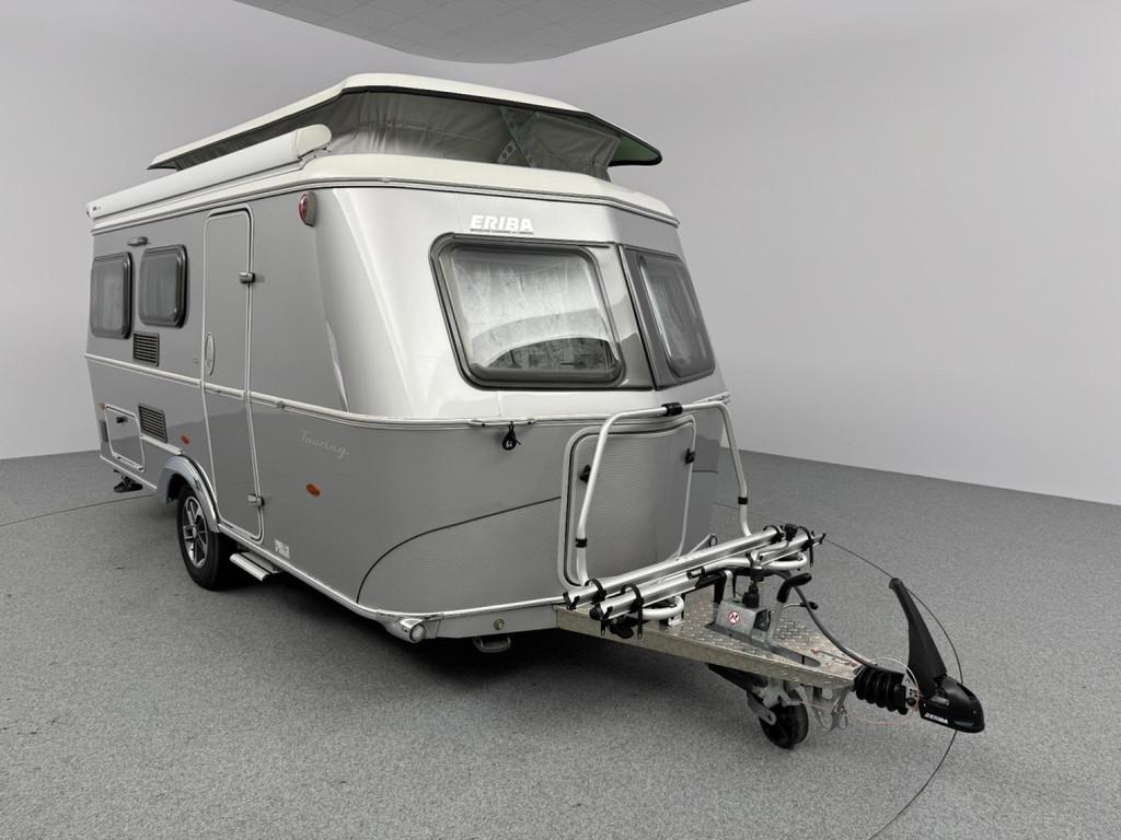 Eriba Touring 530 Cassetteluifel Mover OOK INKOOP, Caravans en Kamperen, Caravans, Vast bed, Hordeur, Bedrijf, 5 tot 6 meter