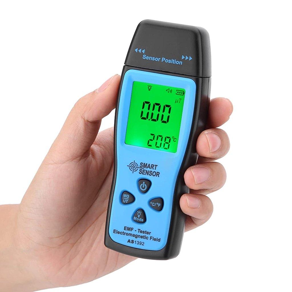 EF RF EMF SENSOR Tester Digital Electromagnetic Radiometer, Ophalen of Verzenden, Zo goed als nieuw, Overige meters