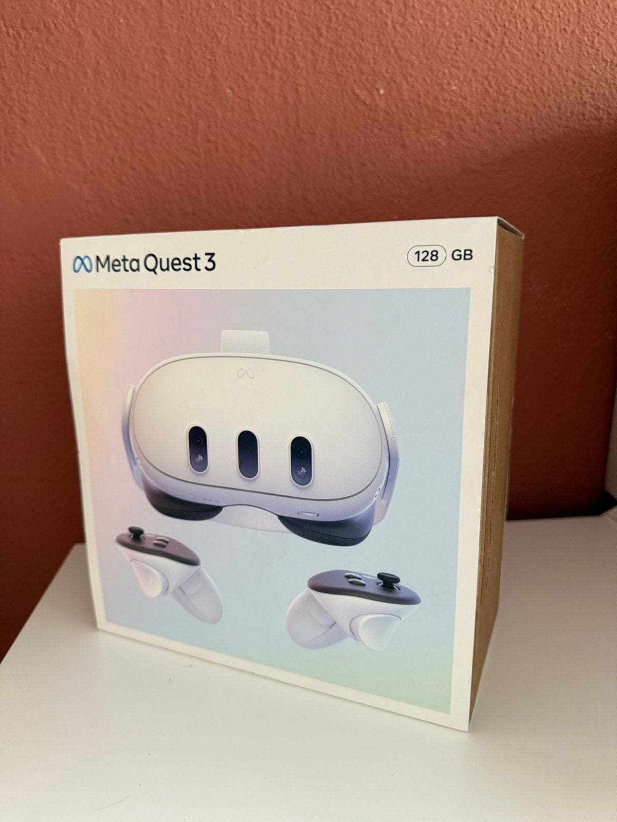 Meta Quest 3, Spelcomputers en Games, Virtual Reality, Ophalen, Zo goed als nieuw, VR-bril, Overige platformen