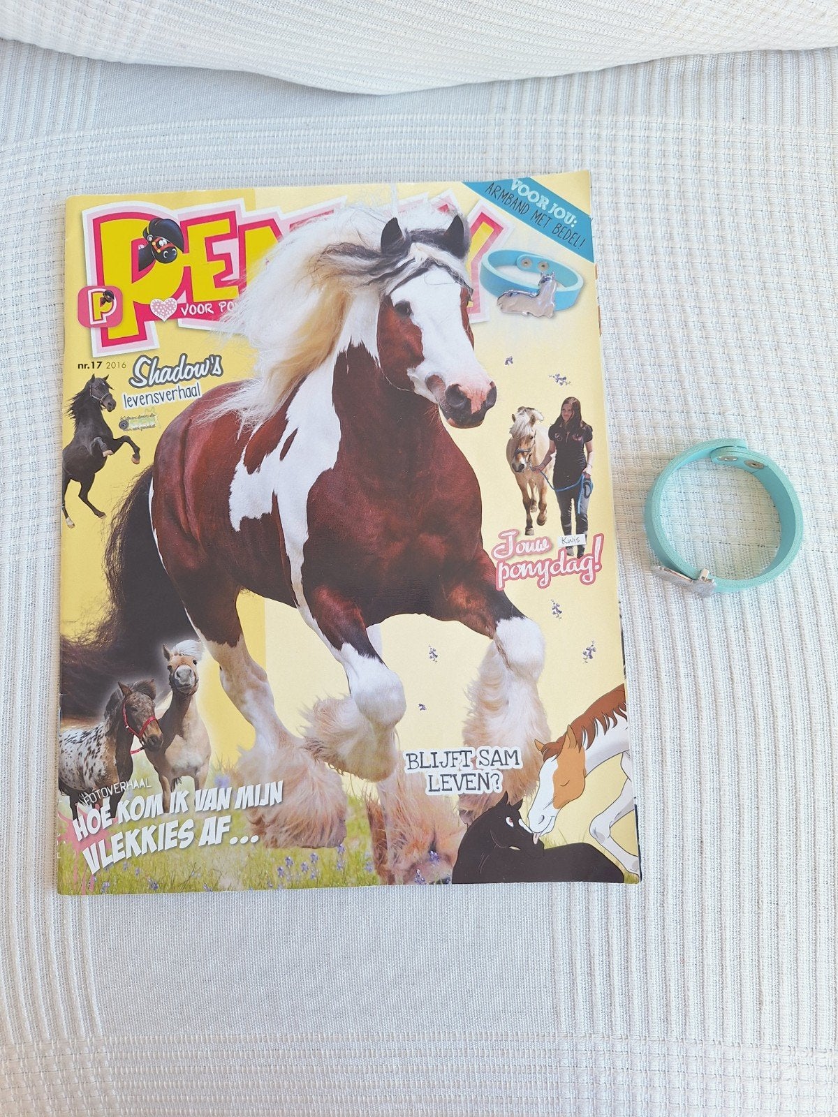 Penny tijdschrift + paarden armband, Ophalen of Verzenden, Zo goed als nieuw