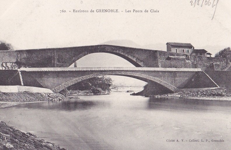 Grenoble .  2 x., Verzenden, Voor 1920, Ongelopen, Frankrijk