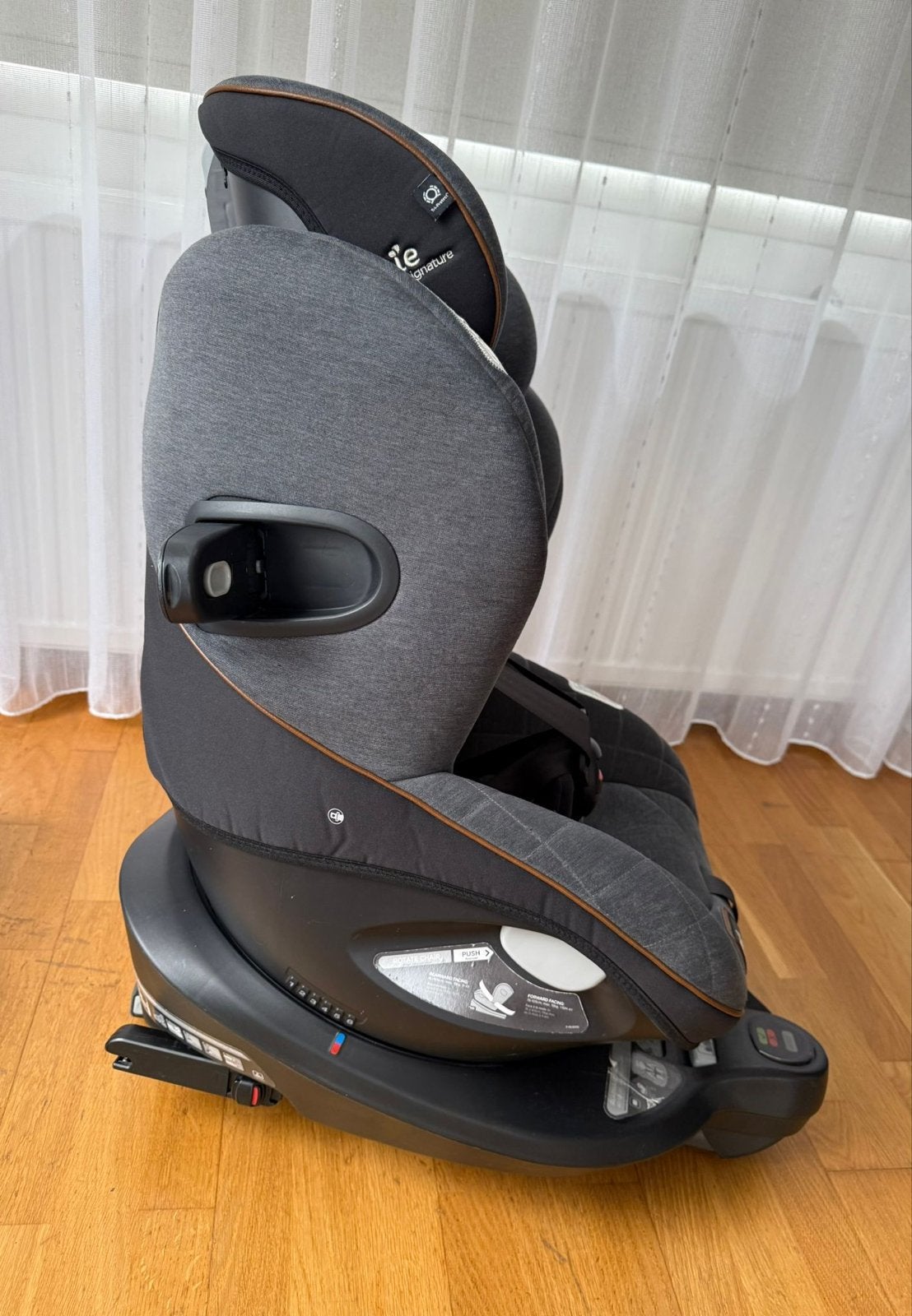 Joie i-Spin 360 Signature Autostoel - Zo goed als nieuw, 0 t/m 18 kg, Zijbescherming, Zo goed als nieuw, Isofix