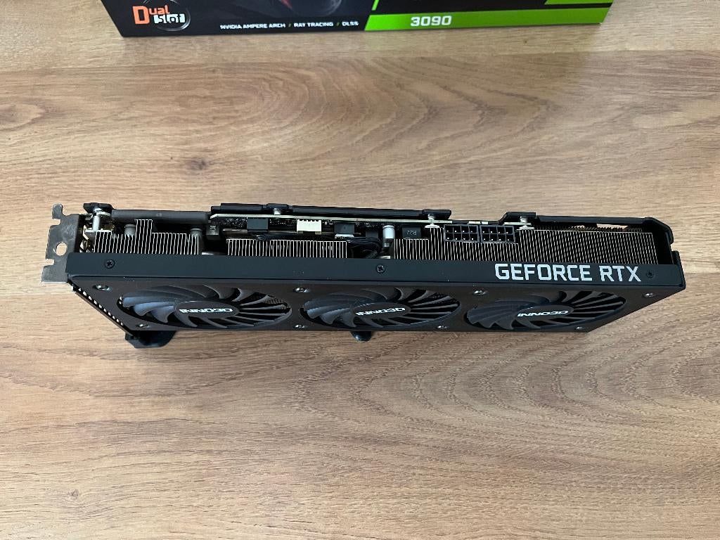 Garantie! ~ INNO3D GeForce RTX 3090 X3, GDDR6, PCI-Express 4, Ophalen of Verzenden, Zo goed als nieuw