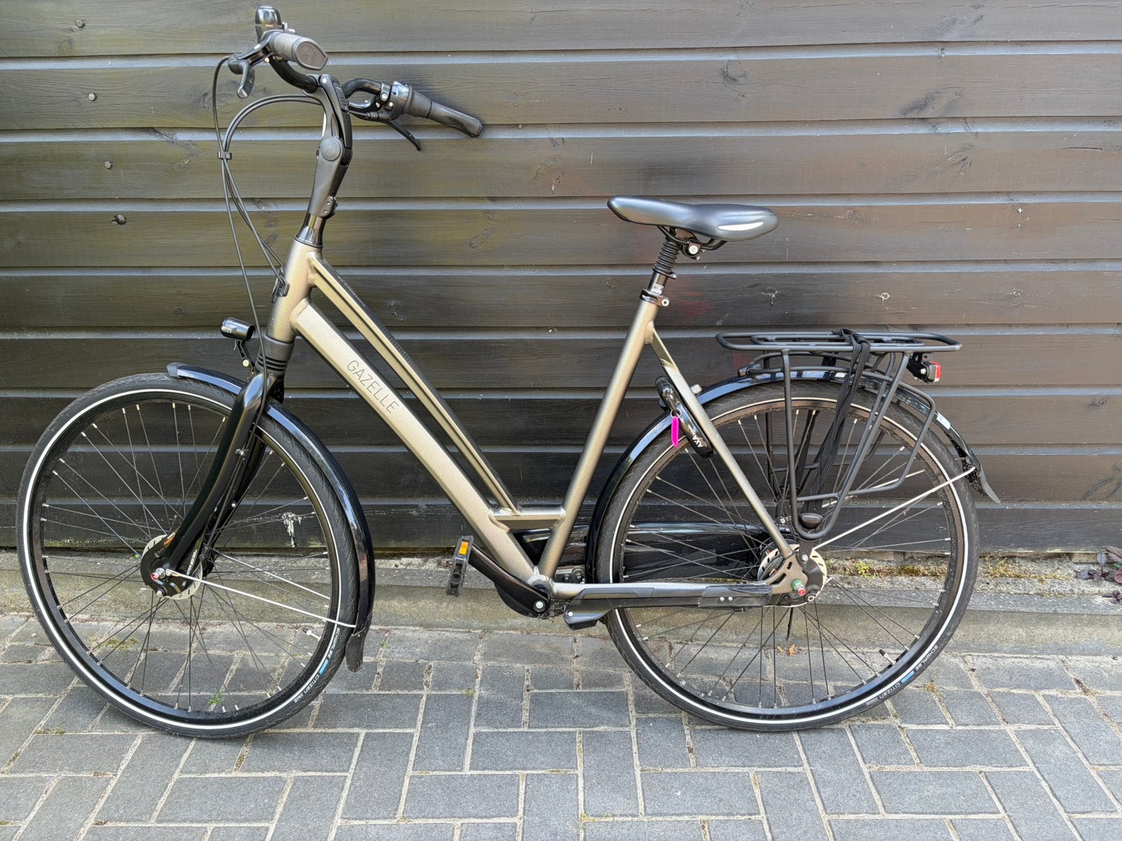 Gazelle chamonix C8, Ophalen, Minder dan 10 versnellingen, 56 cm of meer, Zo goed als nieuw
