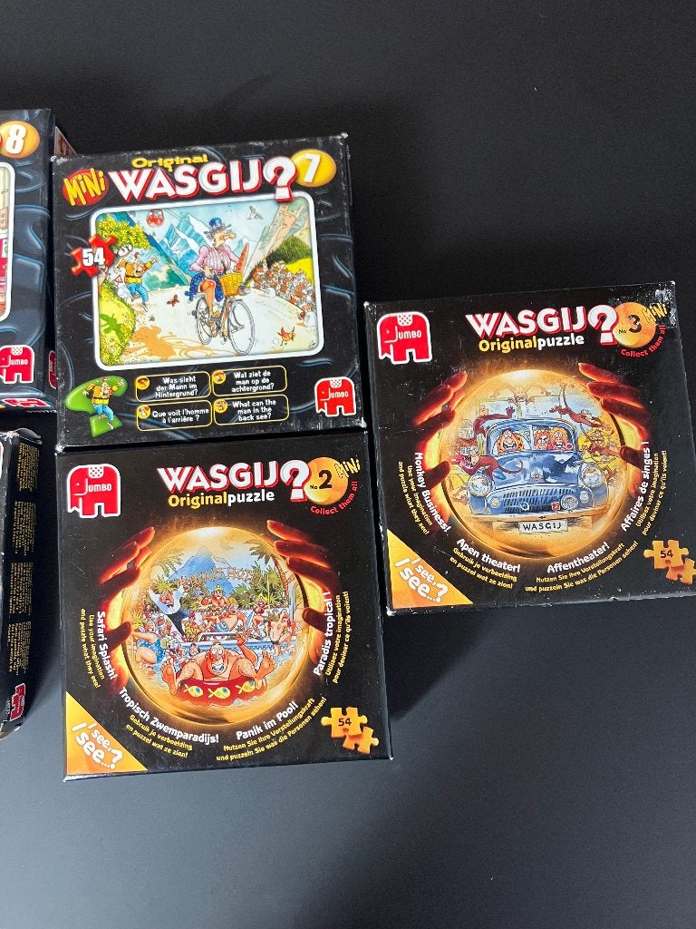 Wasgij mini puzzels, Ophalen, Minder dan 500 stukjes, Gebruikt, Legpuzzel