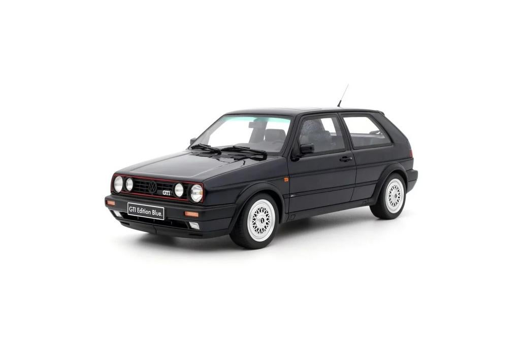 Volkswagen golf MK2 gti edition blue, Hobby en Vrije tijd, Modelauto's | 1:18, Ophalen of Verzenden, Nieuw, Auto, OttOMobile